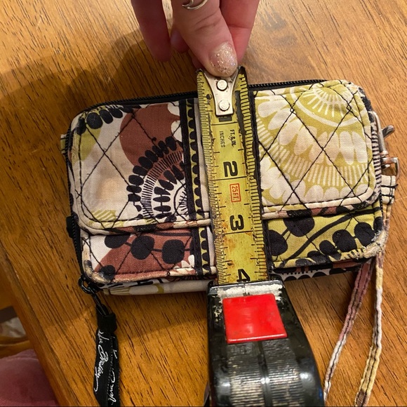 Vera Bradley Cocoa moss double zipper wallet - Picture 15 of 16